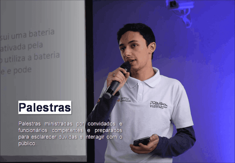 Imagens da apresentação